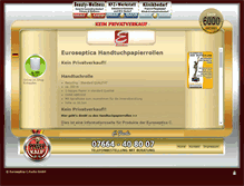 Tablet Screenshot of handtuchpapierrollen.info